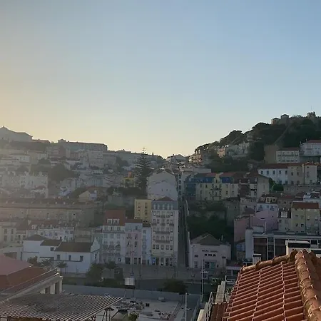 Downtown 2 Bedroom Aircon & Amazing Castle View * Lisboa
